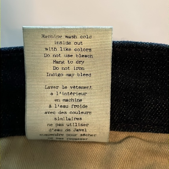 Rag & Bone Jean Capri Mid Rise Size 30 - Picture 13 of 16